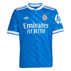 adidas Youth Real Madrid Vini Jr. Third Jersey 25/26 (Blue)