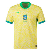 Nike Mens Brazil Home Jersey 24/25 (Dynamic Yellow/Lemon Chiffon/Green Spark)