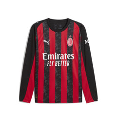 Puma AC Milan 25/26 Home Long Sleeve Jersey