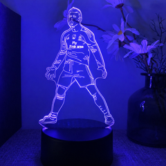Ronaldo 3D Illusion Lamp – Multiple Variants