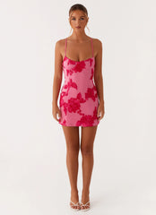 Alivia Mini Dress - Pink