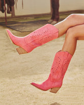 Arnell Laser Cut Western Boot