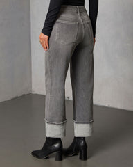 Amiri Super Stretch High Rise Straight Jeans