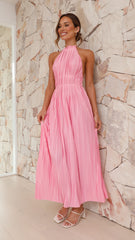 Frances Maxi Dress - Pink