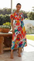 Baker Maxi Dress - Multi Floral