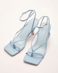 Verne Strappy Vegan Leather Heels