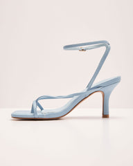 Verne Strappy Vegan Leather Heels