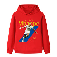 Kids’ Mbappe Football Design Hoodie – Multiple Variants