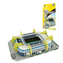 3D Paper Football Stadium Puzzle Model - Signal Iduna Park