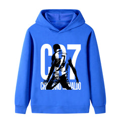 Kids’ Cristiano Ronaldo Football Design Hoodie – Multiple Variants