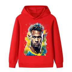 Kids’ Neymar Football Hoodie – Multiple Variants