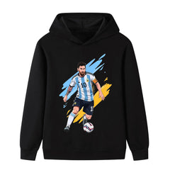 Lionel Messi Argetina Kids’ Football Design Hoodie - Multiple Variants