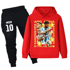 Lionel Messi Argentina Kids’ Tracksuit Set – Multiple Colors