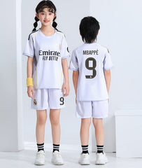 Kids’ Football Jersey & Shorts Set - Mbappe