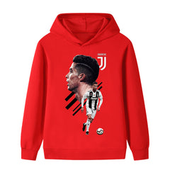 Ronaldo Juventus Design Kids’ Football Hoodie - Multiple Variants