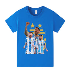 Messi Argetina Kids’ Football Design T-Shirt - Multiple Variants