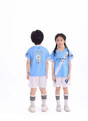 Kids’ Football Jersey & Shorts Set – Haaland