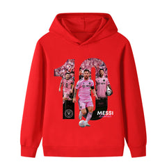 Lionel Messi Miami Style Kids’ Football Hoodie - Multiple Variants