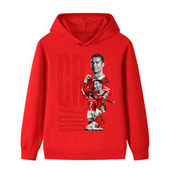 Cristiano Ronaldo Manchester United Design Kids’ Football Hoodie - Multiple Variants