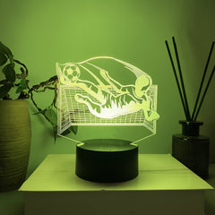3D Illusion Football LED Lamp