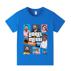 Kids’ Messi Football T-Shirt – Multiple Variants