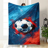 Playful Cartoon Football Blanket - Multiple Options