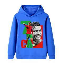 Kids’ Cristiano Ronaldo Portugal Football Hoodie – Multiple Options