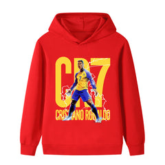Ronaldo Al Nassr Style Kids’ Football Hoodie - Multiple Variants