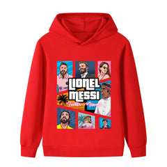 Kids’ Messi Football Hoodie – Multiple Variants