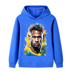 Kids’ Neymar Football Hoodie – Multiple Variants