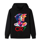 Kids’ Cristiano Ronaldo Football Hoodie – Multiple Variants