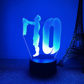 Lionel Messi 3D Illusion LED Lamp – Multiple Variants