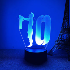 Lionel Messi 3D Illusion LED Lamp – Multiple Variants