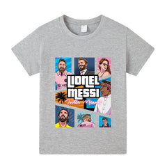 Kids’ Messi Football T-Shirt – Multiple Variants