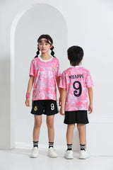 Kids’ Football Jersey & Shorts Set - Mbappe