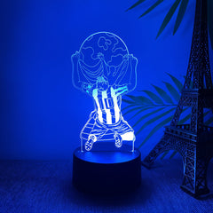 Lionel Messi 3D Illusion LED Lamp – Multiple Variants