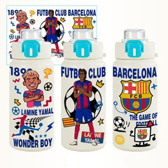 Barcelona football star Lamine Yamal thermos cup
