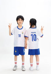 Kids’ Football Jersey & Shorts Set France - Mbappé