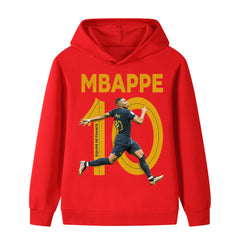 Kids’ Kylian Mbappe Football Hoodie – Multiple Variants