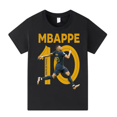 Kids’ Mbappe Football T-Shirt – Multiple Options