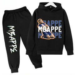 Mbappe Design Kids’ Tracksuit Set – Multiple Colors
