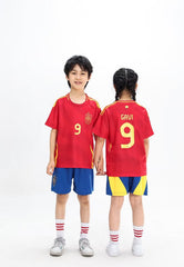 Kids’ Football Jersey & Shorts Set Spain - Gavi