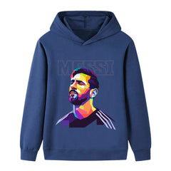 Kids’ Messi Football Design Hoodie – Multiple Variants