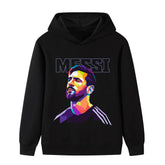 Kids’ Messi Football Design Hoodie – Multiple Variants