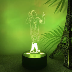 Messi 3D Illusion Lamp – Multiple Variants