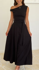 Gemma Maxi Dress - Black