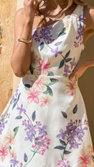 Katalina Mini Dress - Botanical Bloom