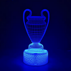 Football Trophy 3D Illusion LED Lamp
