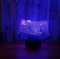 Football Goalkeeper 3D Illusion LED Lamp