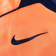 Nike Lewandowski Men's FC Barcelona T90 Third Jersey 25/26 w/ Champions League Patches (Mango/Navy)